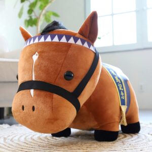 【11月発送】きゃらマルシェ限定　サラブレッドコレクション　MEGA BIGぬいぐるみ（ドウデュース）【受注生産】
