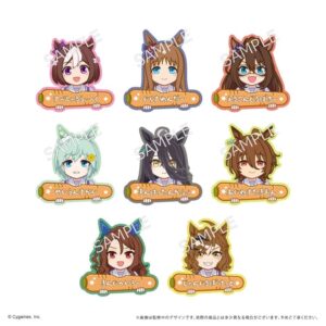 【BOX】ウマ娘 プリティーダービー おなまえクリップ