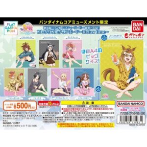 バンダイナムコアミューズメント限定 【フラットガシャポン】劇場版『ウマ娘 プリティーダービー 新時代の扉』コレクタブルクリアボード～Relax time～